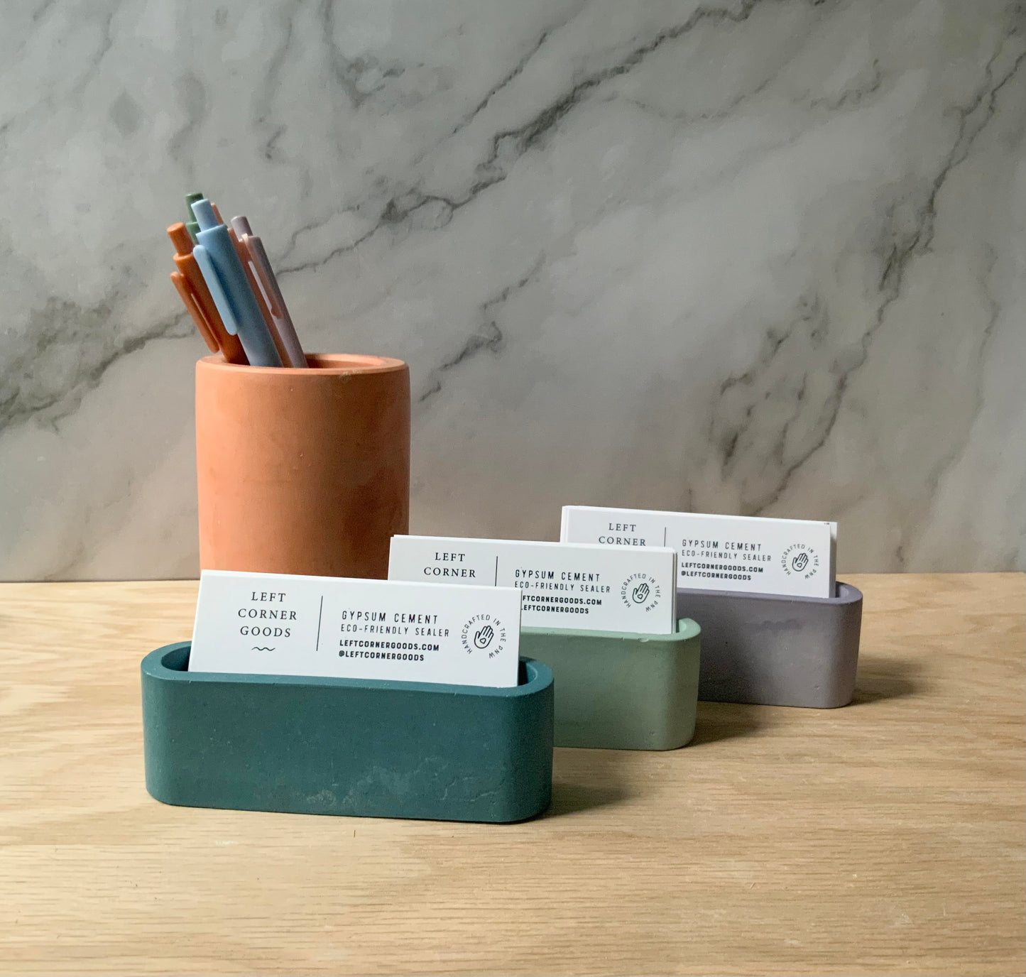 Business Card Holder- Desk Accessory