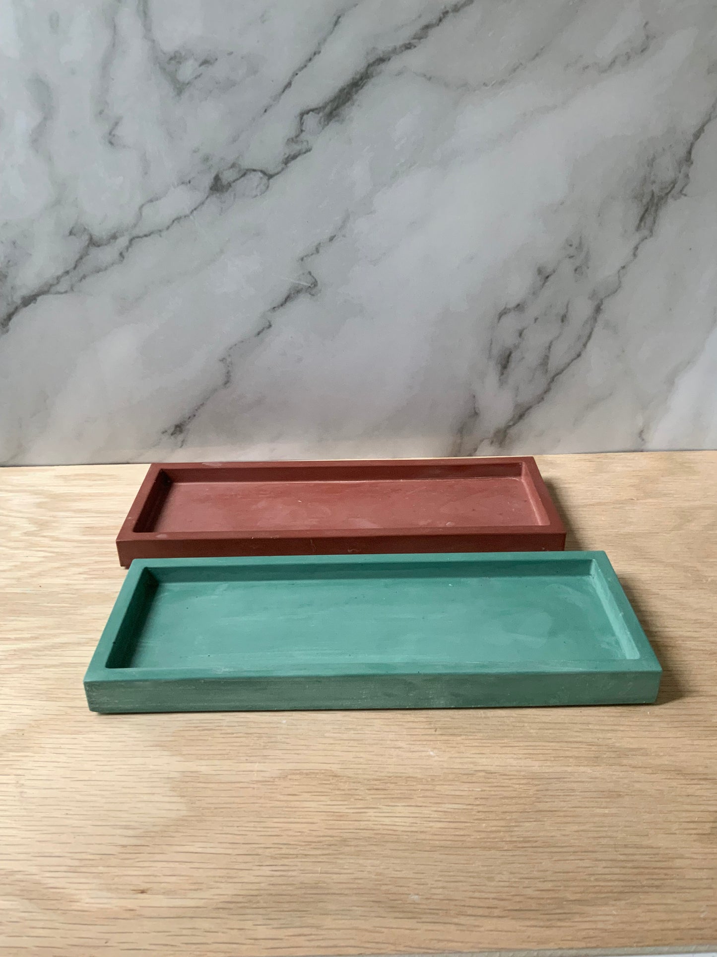 Stone Decorative Rectangular Tray