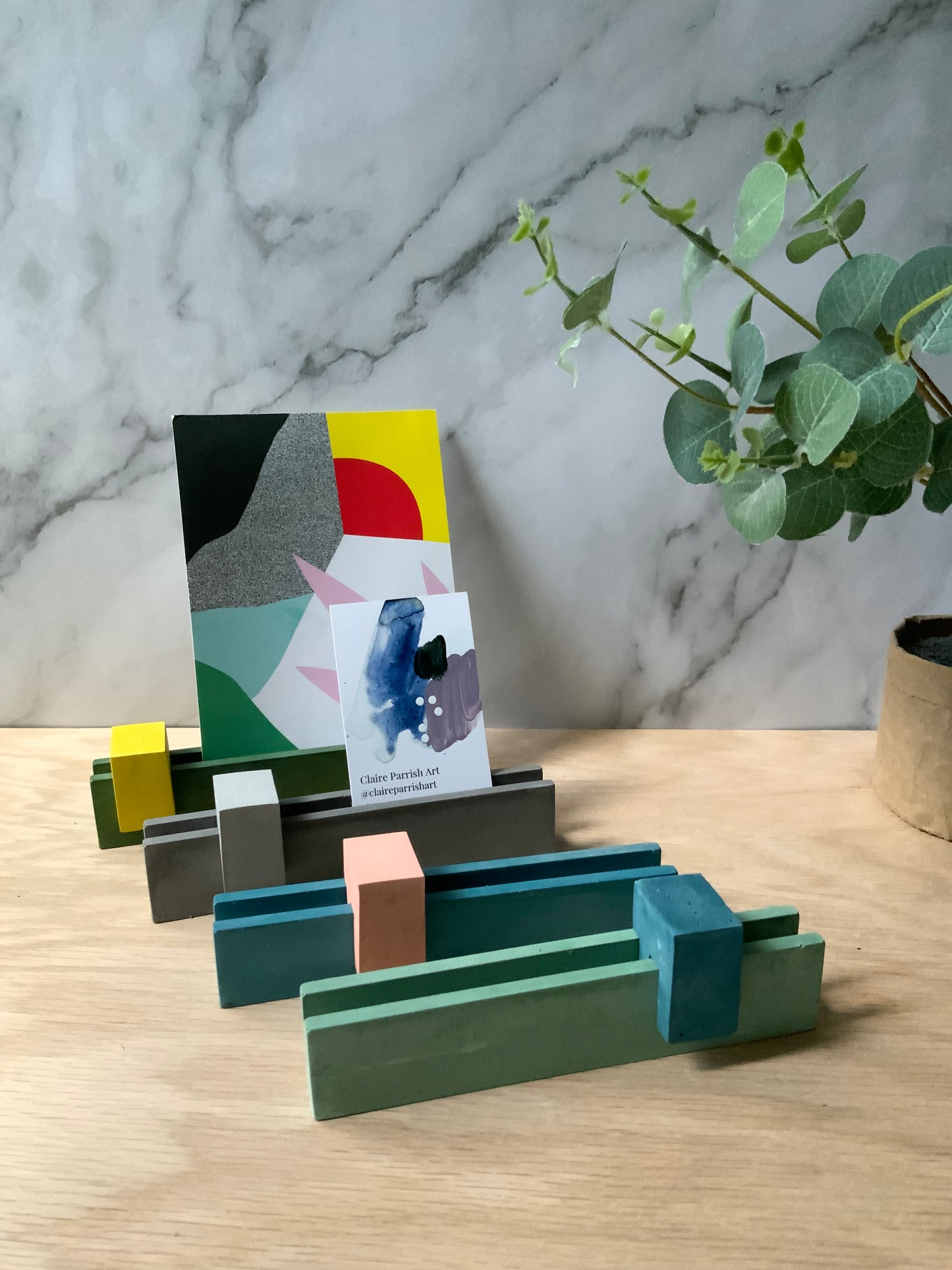 Personalized Photo and Business card Holder