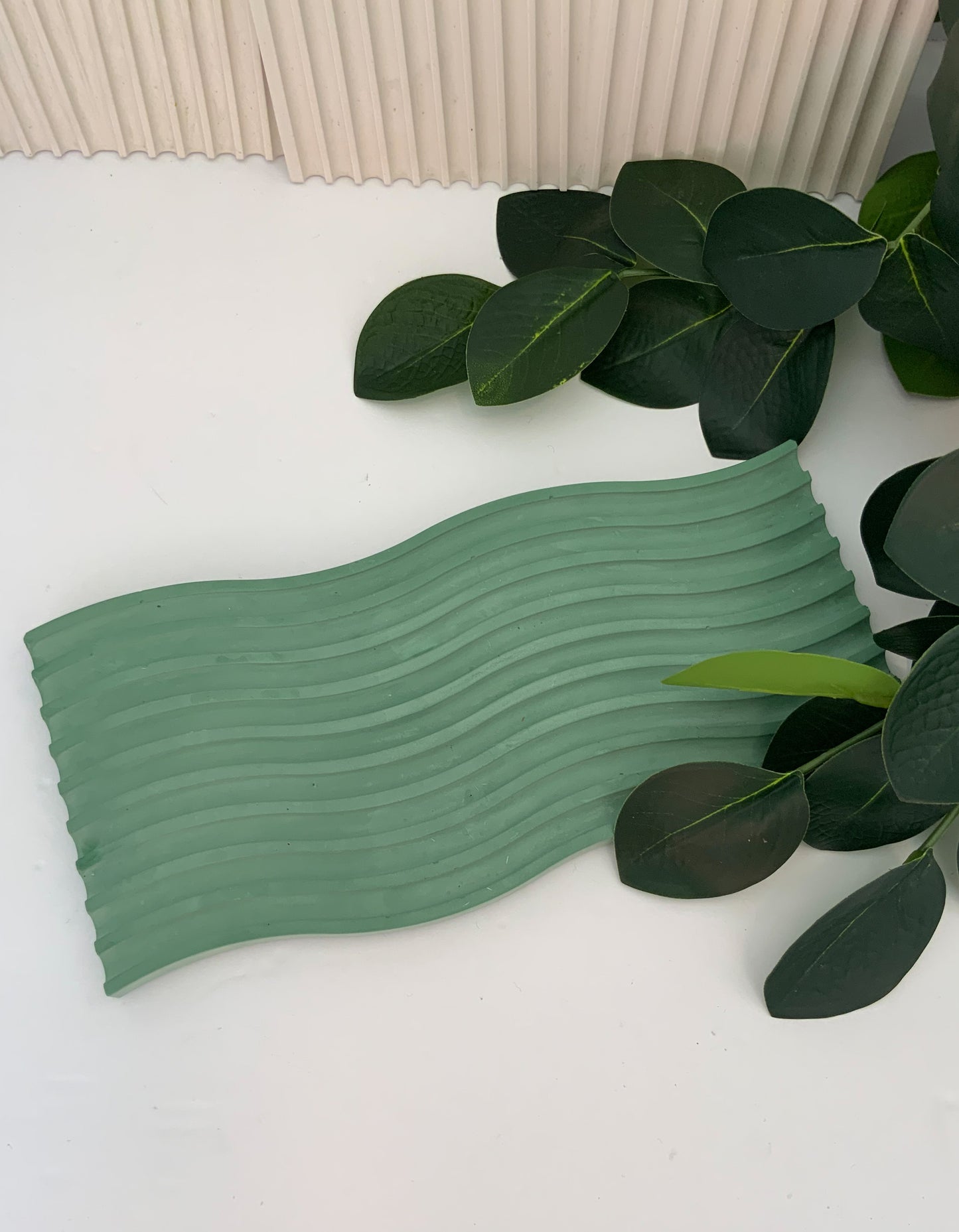 Wave Boho Stone Decorative Tray