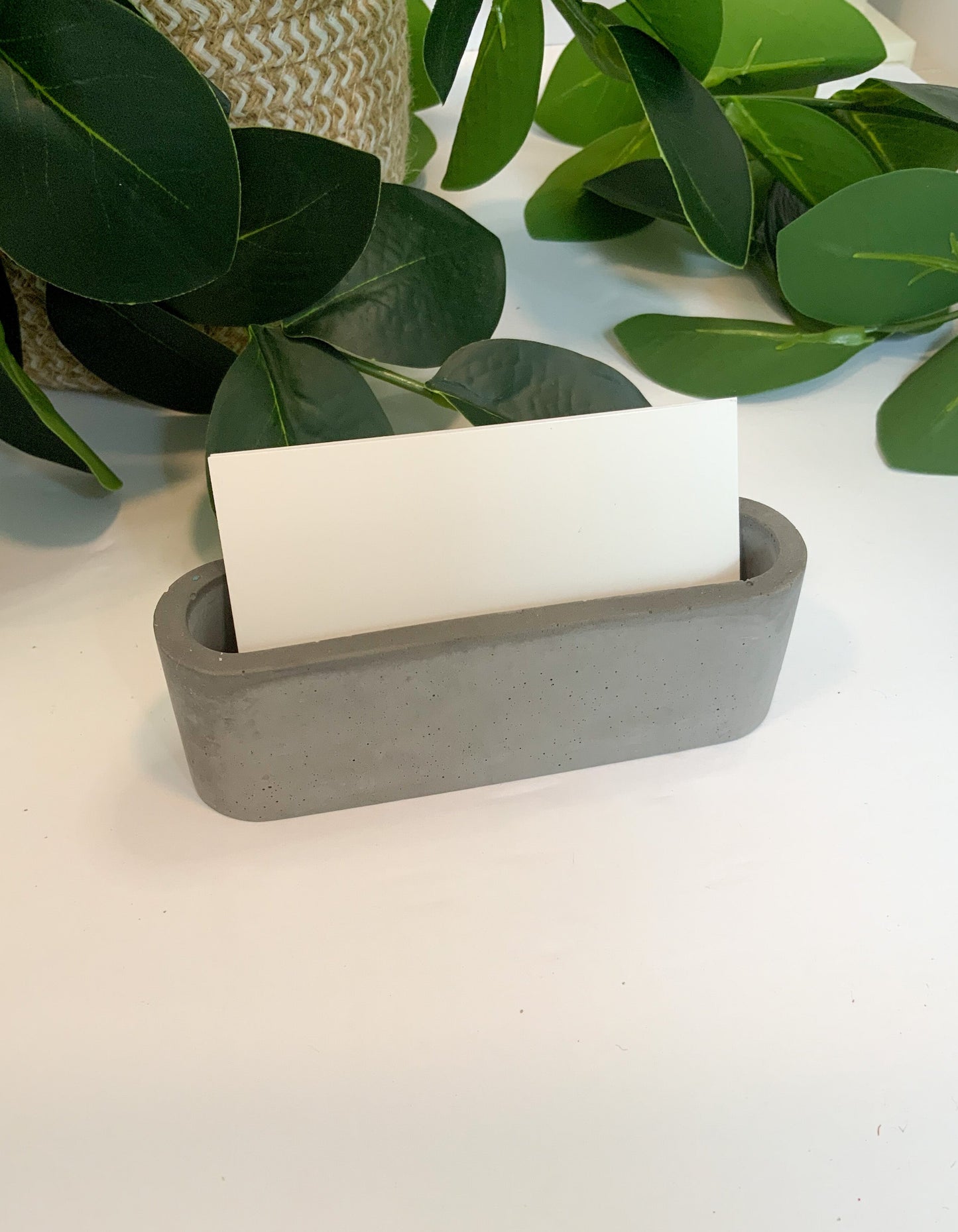 Customized Business Card Holder- Desk Accessory