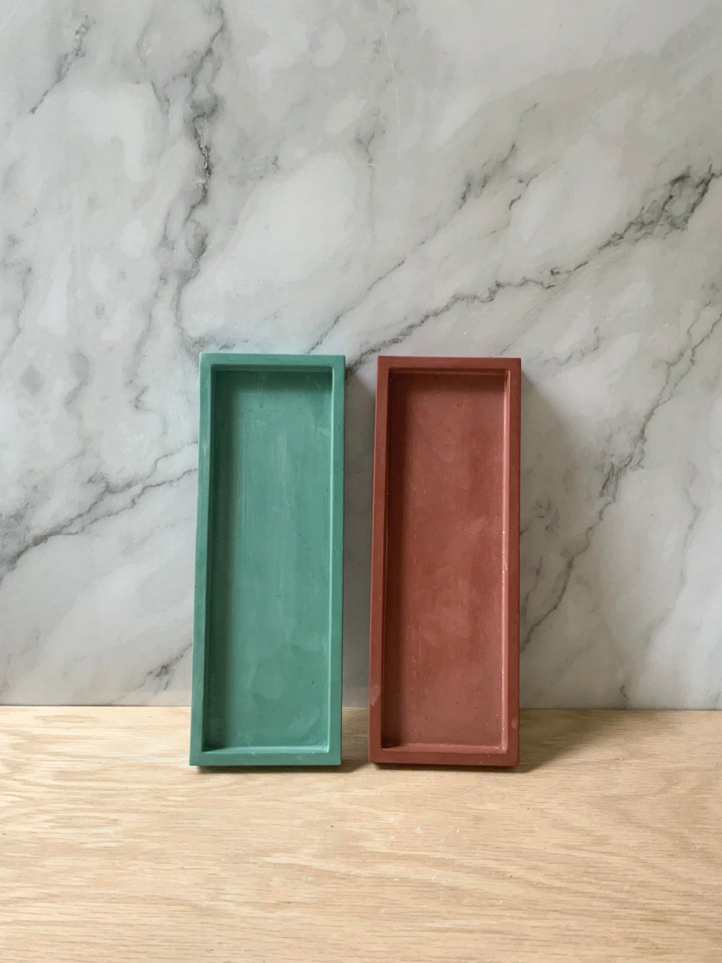 Stone Decorative Rectangular Tray