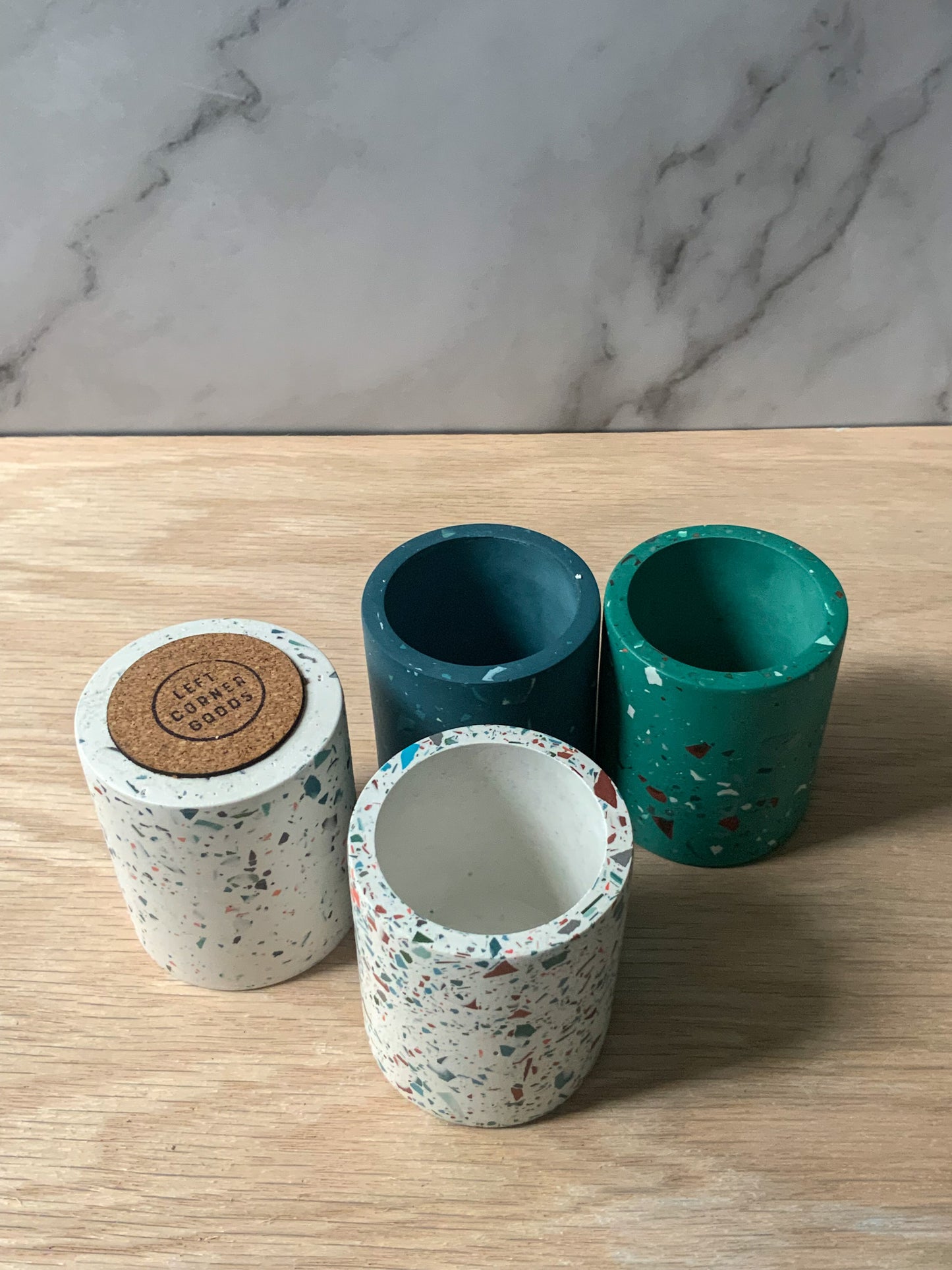 Terrazzo Storage Cup