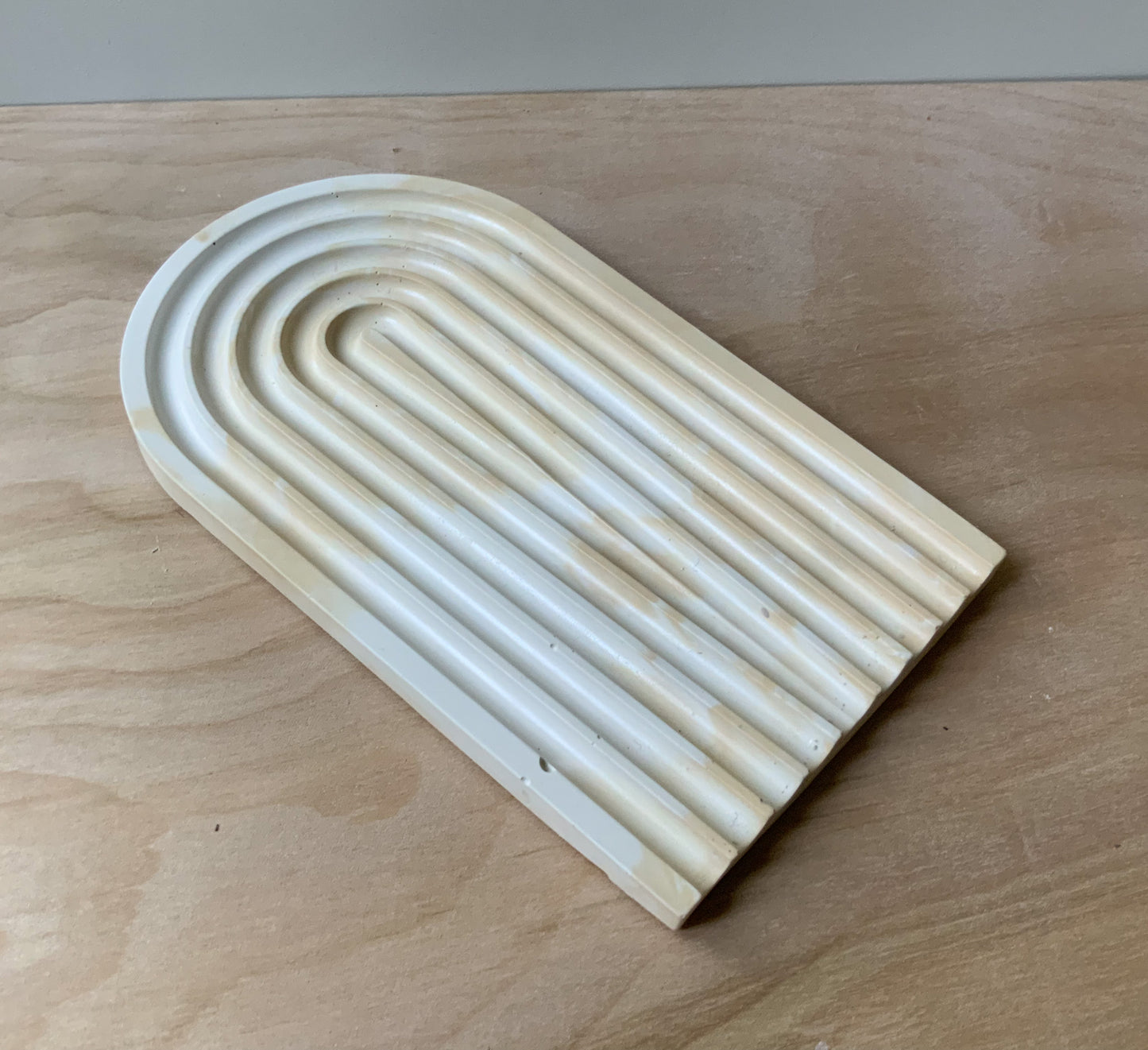Marble Concrete Stone Arch Tray