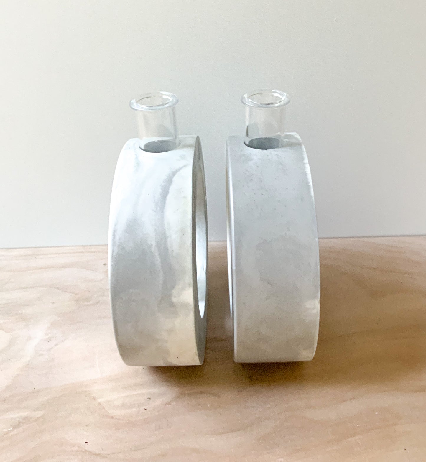 Modern Marble Cement Propagation Vase for Home Decor