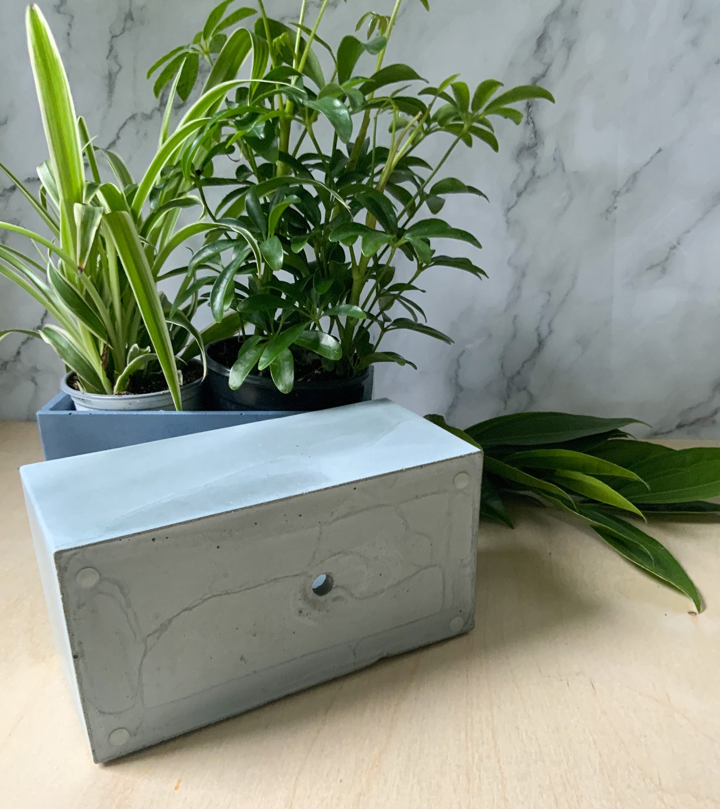 Concrete Planter – Handmade Modern Indoor Outdoor Plant Pot