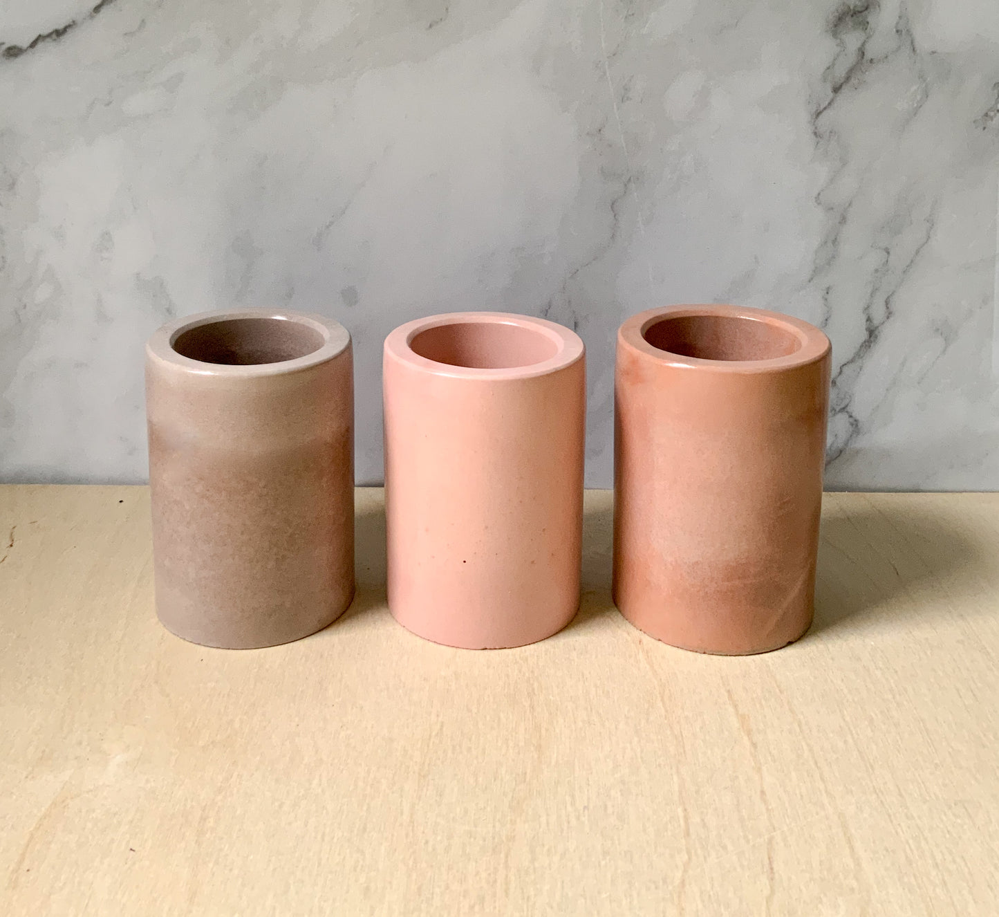 Concrete Storage Cup- Desk or Bathroom