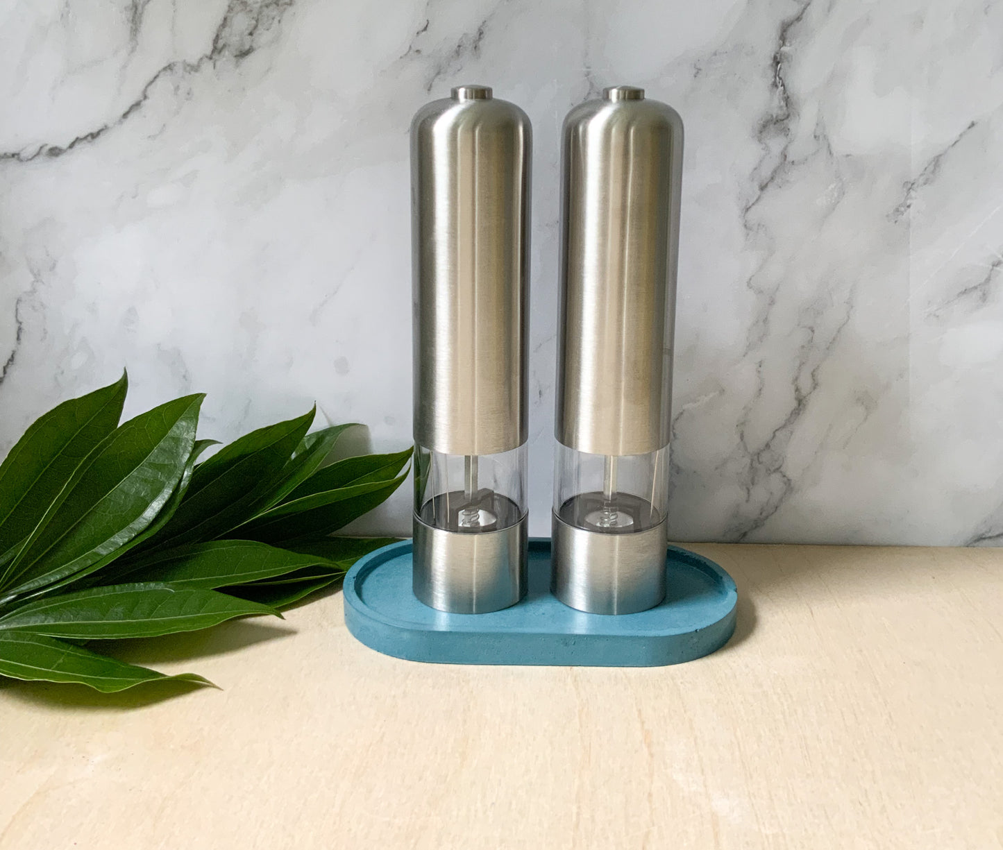 Concrete Oval Tray | candle tray | trinket tray modern