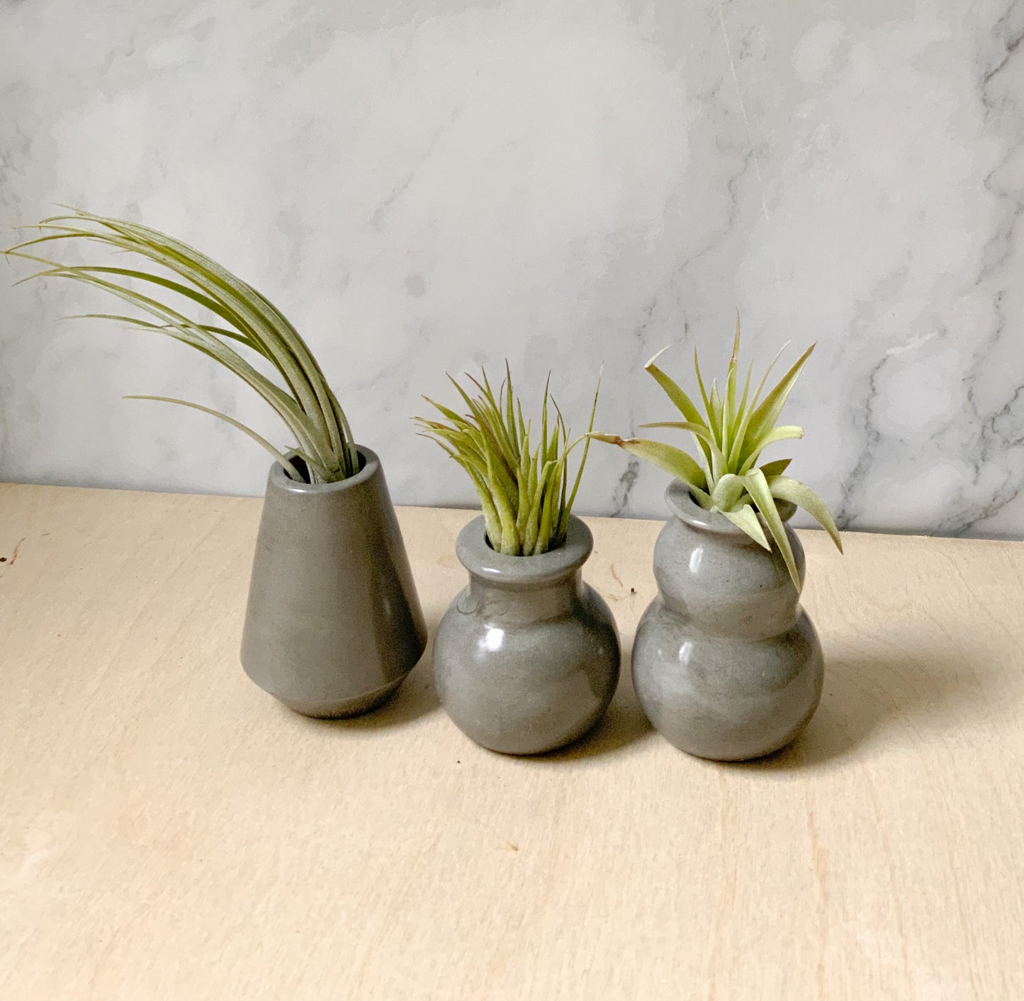 Concrete Small Vases - Industrial Bud Vase