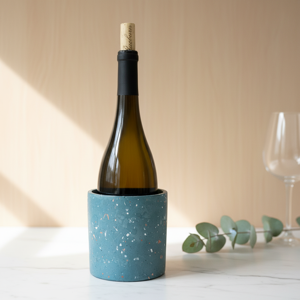 Terrazzo Utensil Holder or Plant Pot