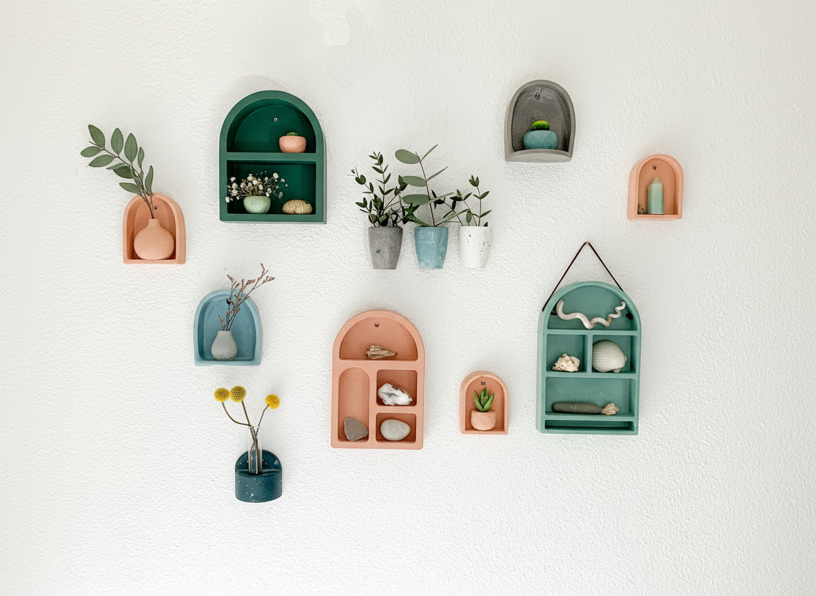 Arch Displays & Curio Shelves