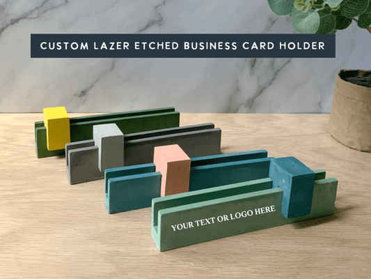 Personalized Photo and Business card Holder