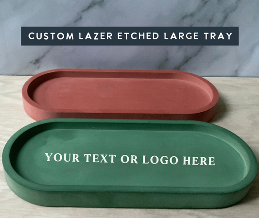 Personalized Catch-all tray Large | Decorative Tray | Pill tray home decor