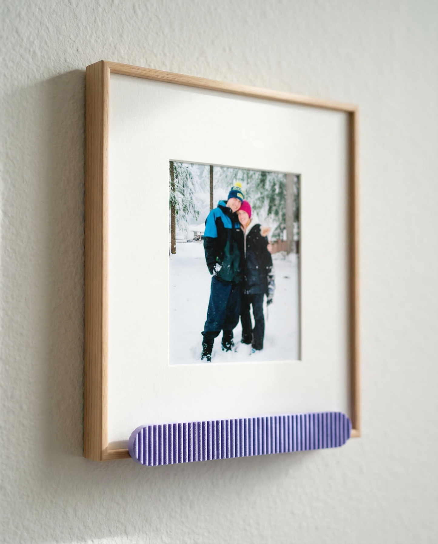 Reversible Fluted Wall Shelf - 6" & 12" Pop Mart Smiski Display Ledge Mini Nordic 3D Printed Collectibles Dovetail Mount