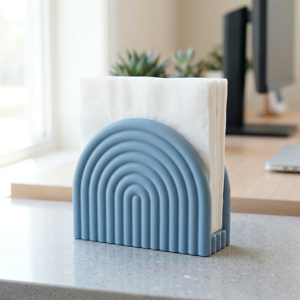 Modern Arch Napkin Holder | Minimalist Kitchen Decor