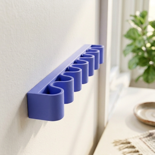 Sunglasses Holder Wall Mount, 3D Printed Glasses Organizer, Wall Mounted Eyewear Rack