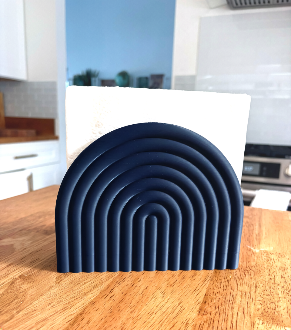 Modern Arch Napkin Holder | Minimalist Kitchen Decor