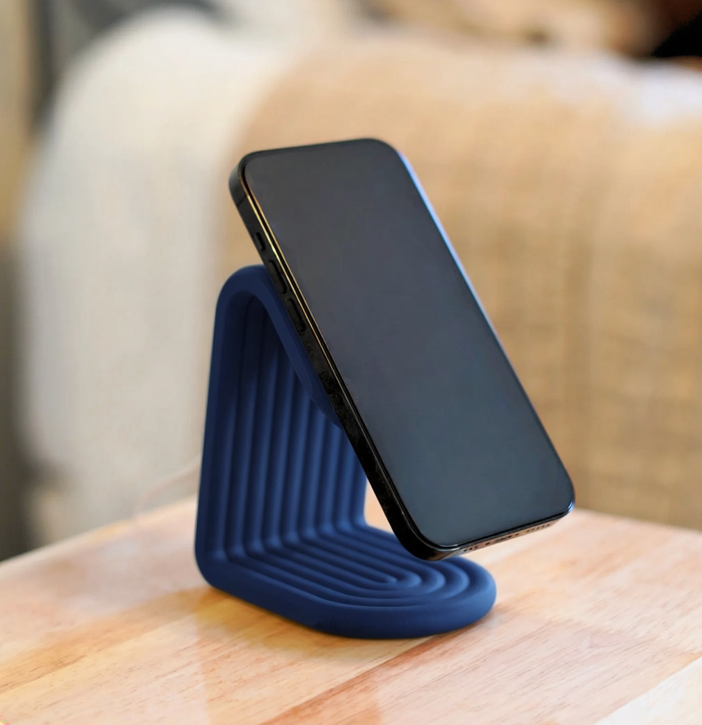 iPhone Magsafe Charger Stand | 3D Printed Minimal Dock | Magnetic Charging Station