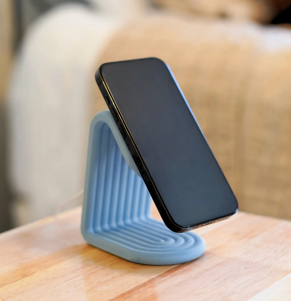 iPhone Magsafe Charger Stand | 3D Printed Minimal Dock | Magnetic Charging Station