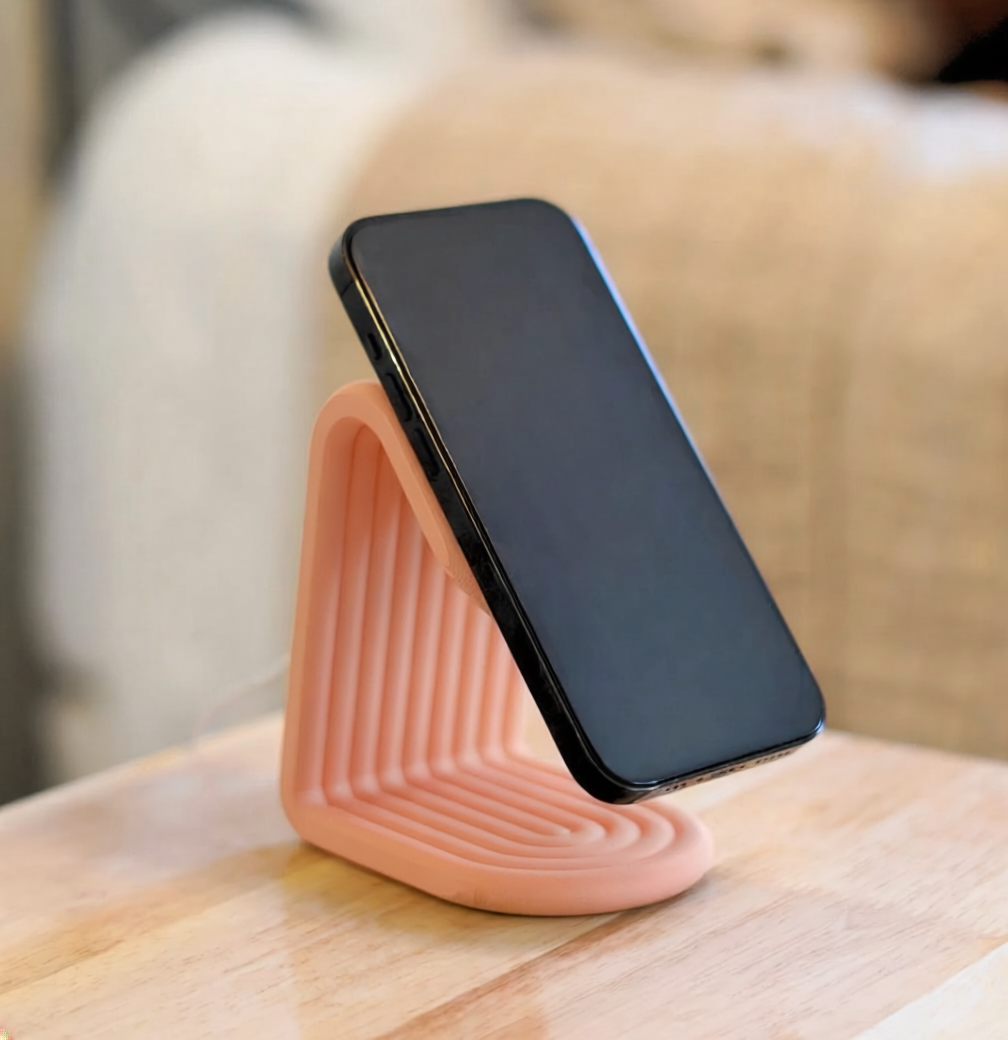 iPhone Magsafe Charger Stand | 3D Printed Minimal Dock | Magnetic Charging Station