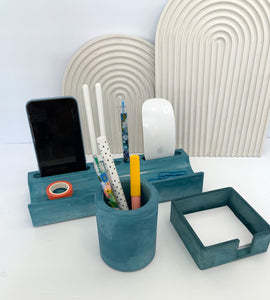 Large Stone Desk Organizer