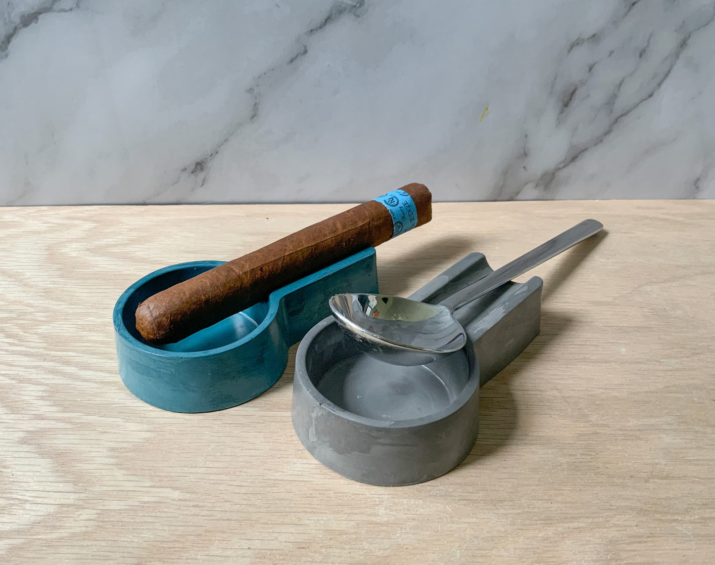 Concrete Cigar Ashtray | Concrete Spoon Rest | Gift for Him