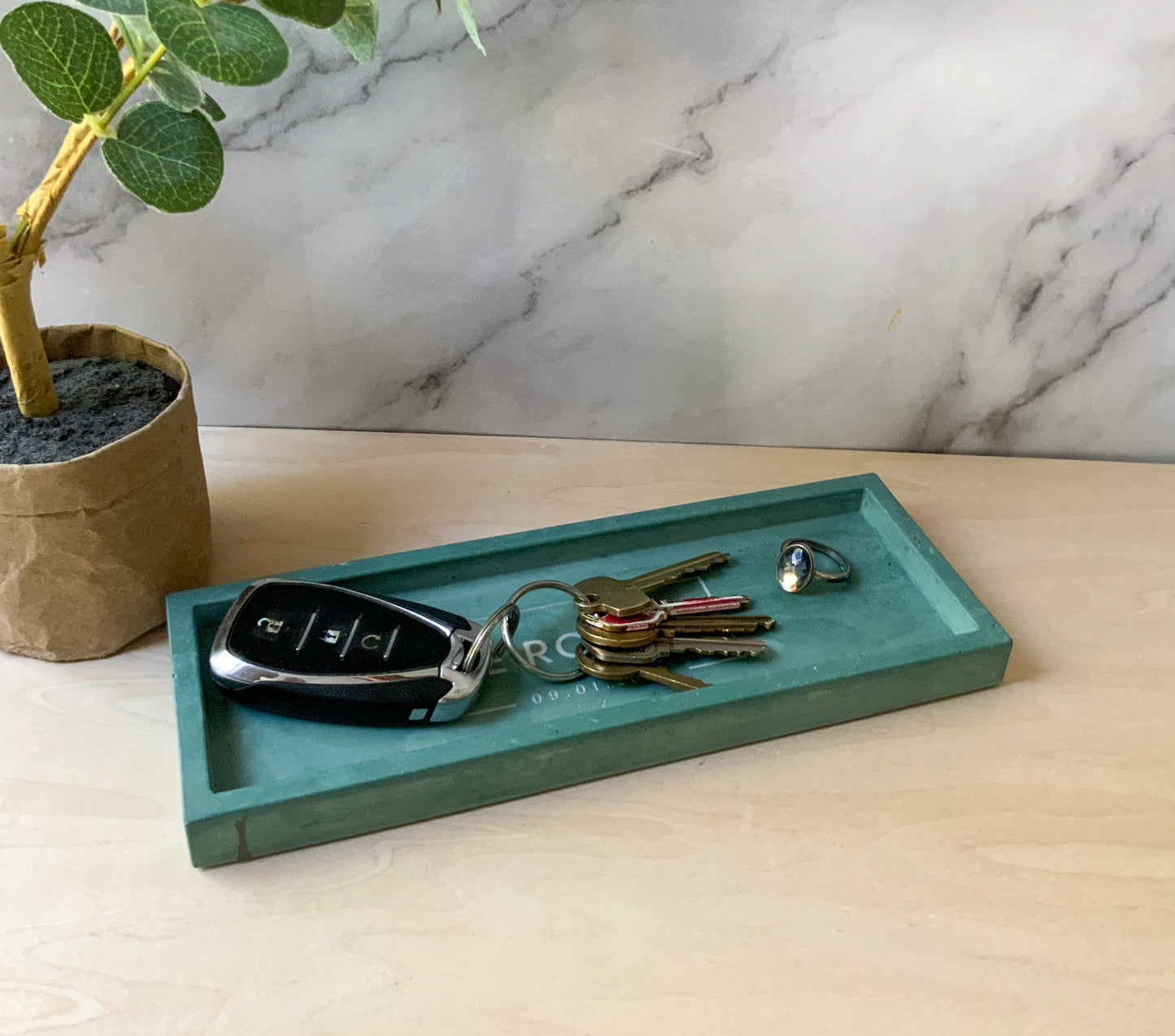 Personalized Stone Decorative Rectangular Tray