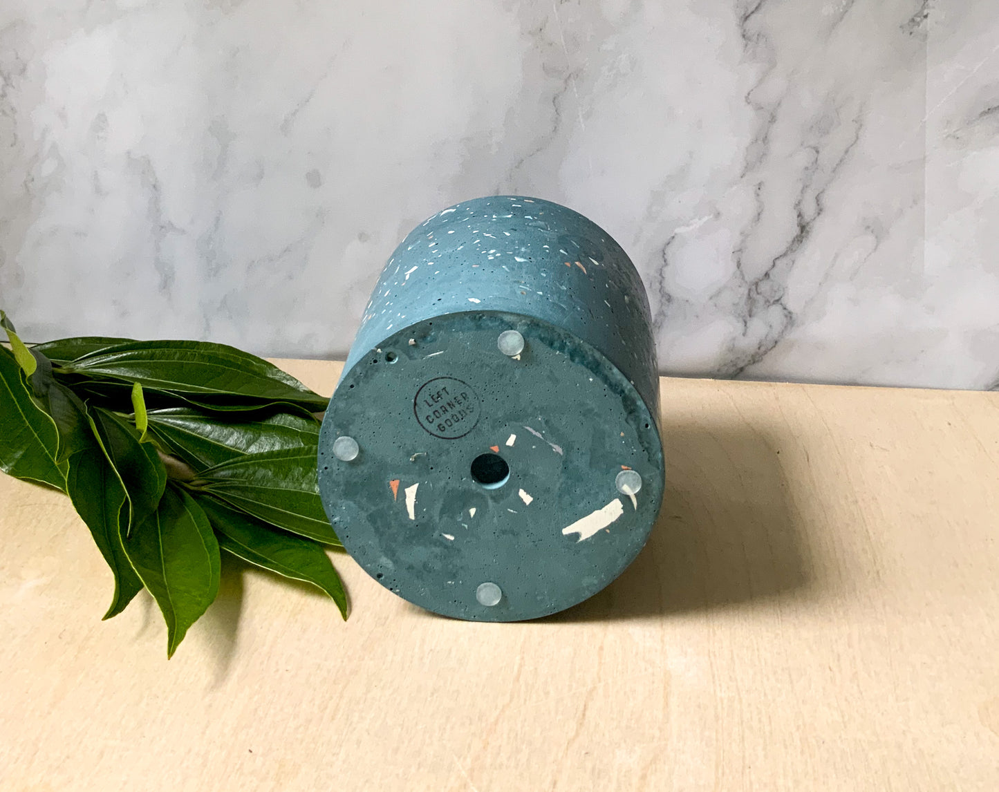 Terrazzo Utensil Holder or Plant Pot
