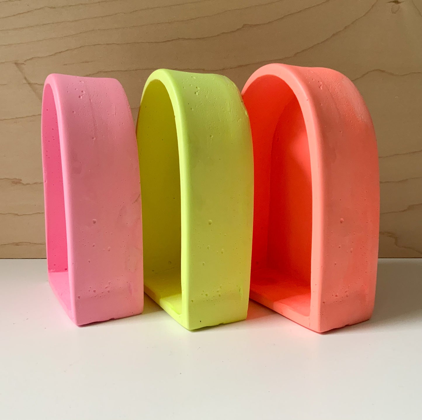 Neon Curio Arch Shelf for Trinkets, Wall Altar, Shrine, or Oddities Shelf