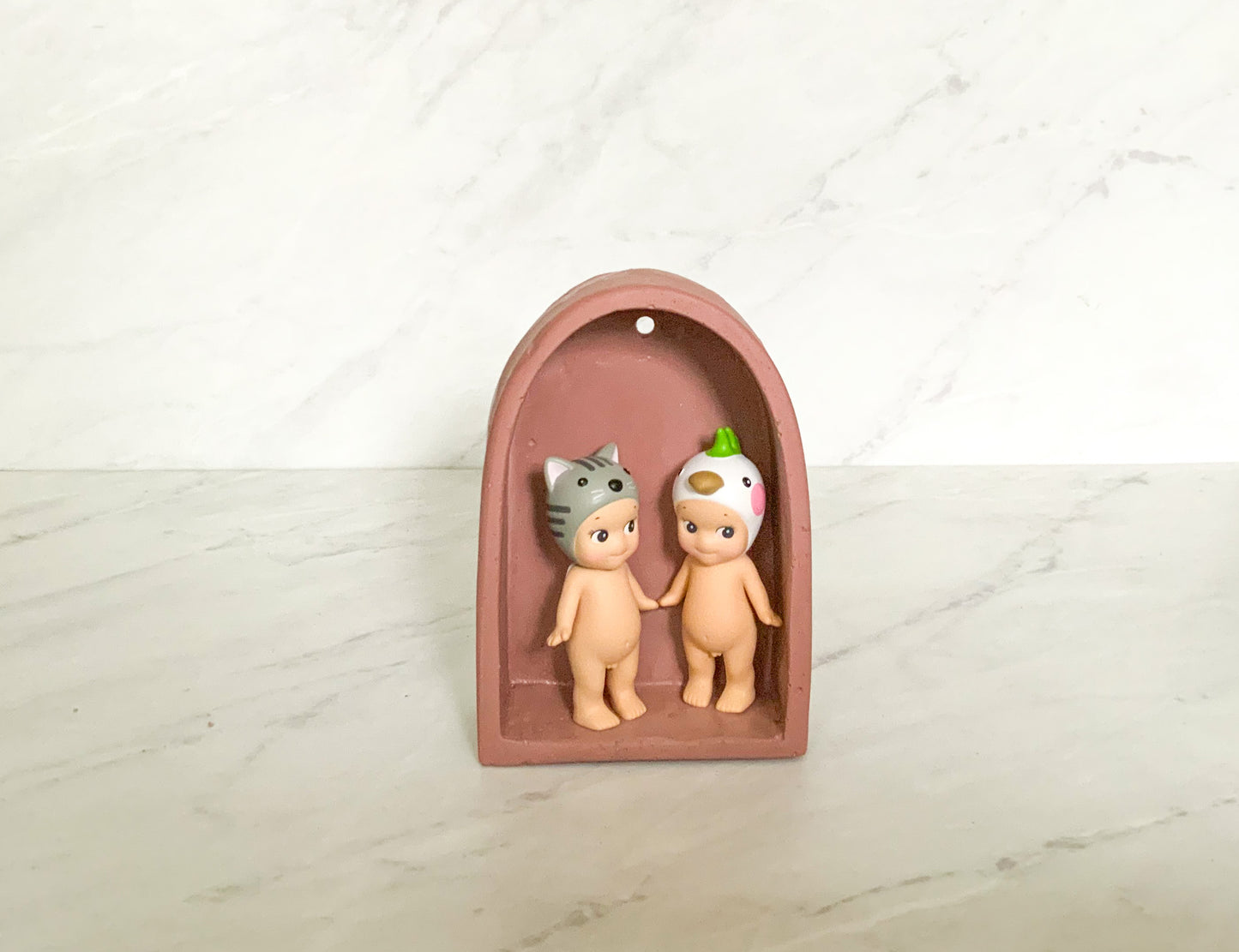 Curio Arch Shelf for Trinkets, Wall Altar, Shrine, or Oddities Shelf
