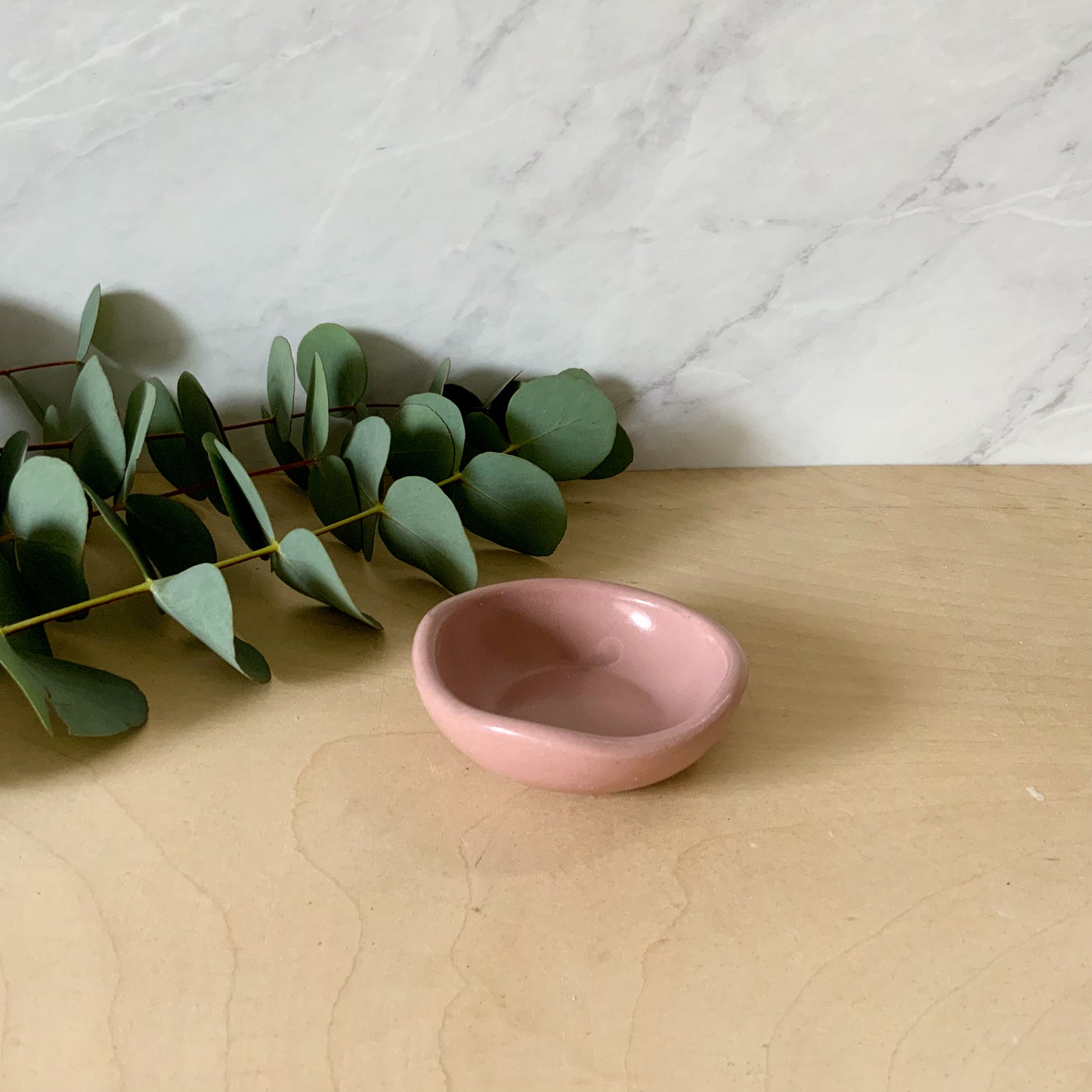 Concrete Catchall Bowl - Modern Entryway Key Organizer, Minimalist Desk Tray, Sculptural Home Decor Gift