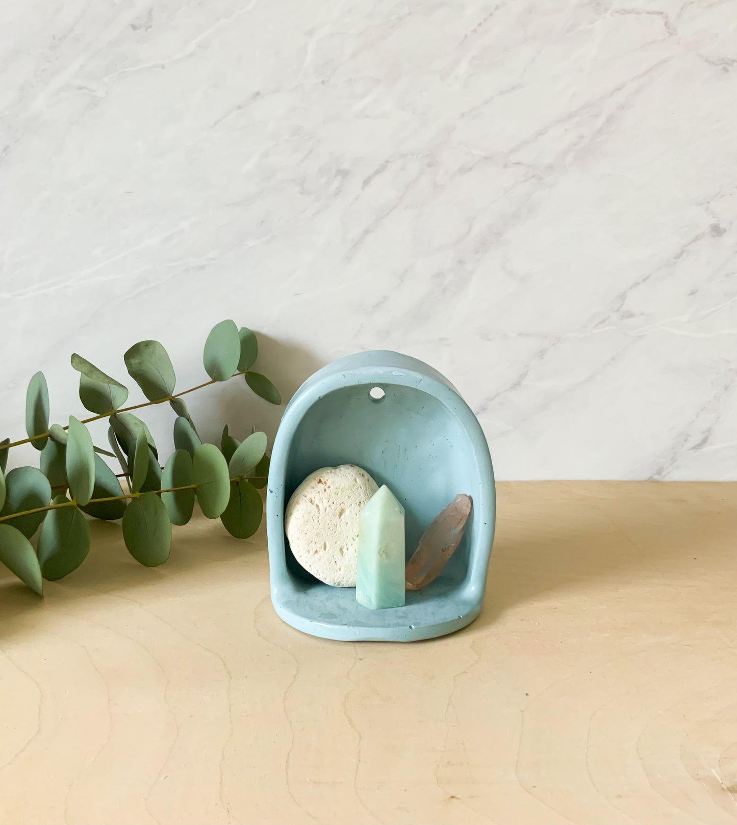 Wall Niche Shelf - Mini Altar Arch for Crystals, Air Plants & Trinkets