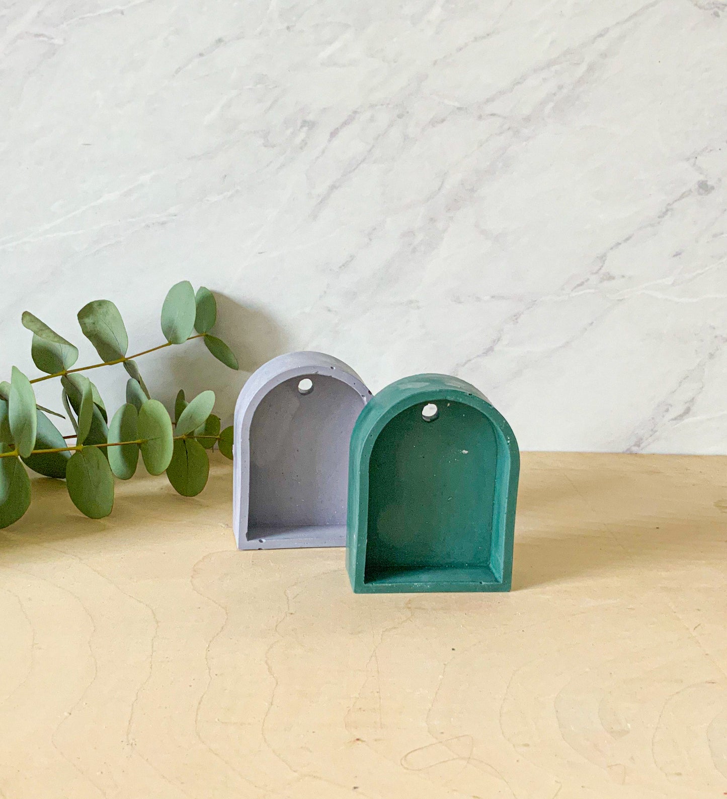 Mini Trinket shelf arch | Curio Nordic shelf | Modern wall decoration | Miniature storage | Arch shelf for wall