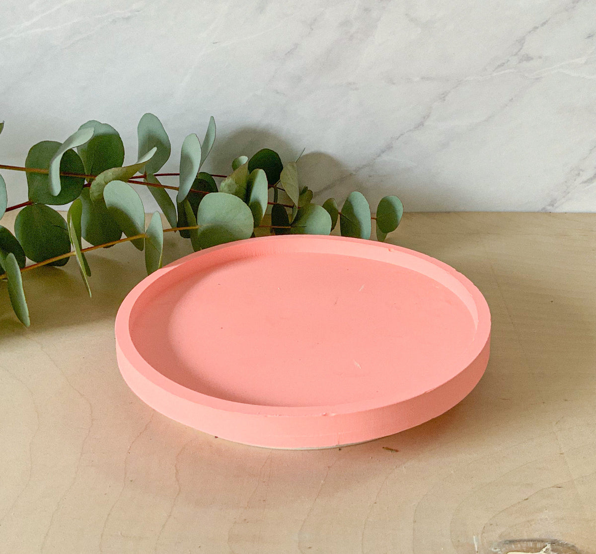 Lazy Susan Turntable round 7" | Cement home decor | Circular Tray for kitchen
