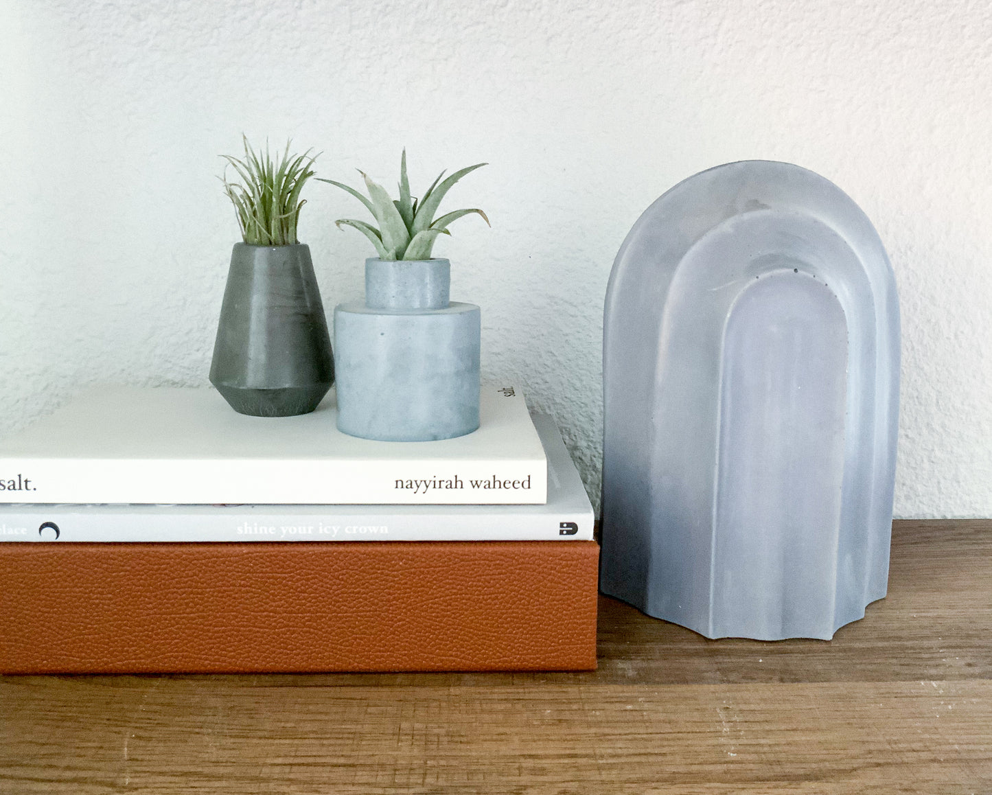 Concrete Small Vases - Industrial Bud Vase