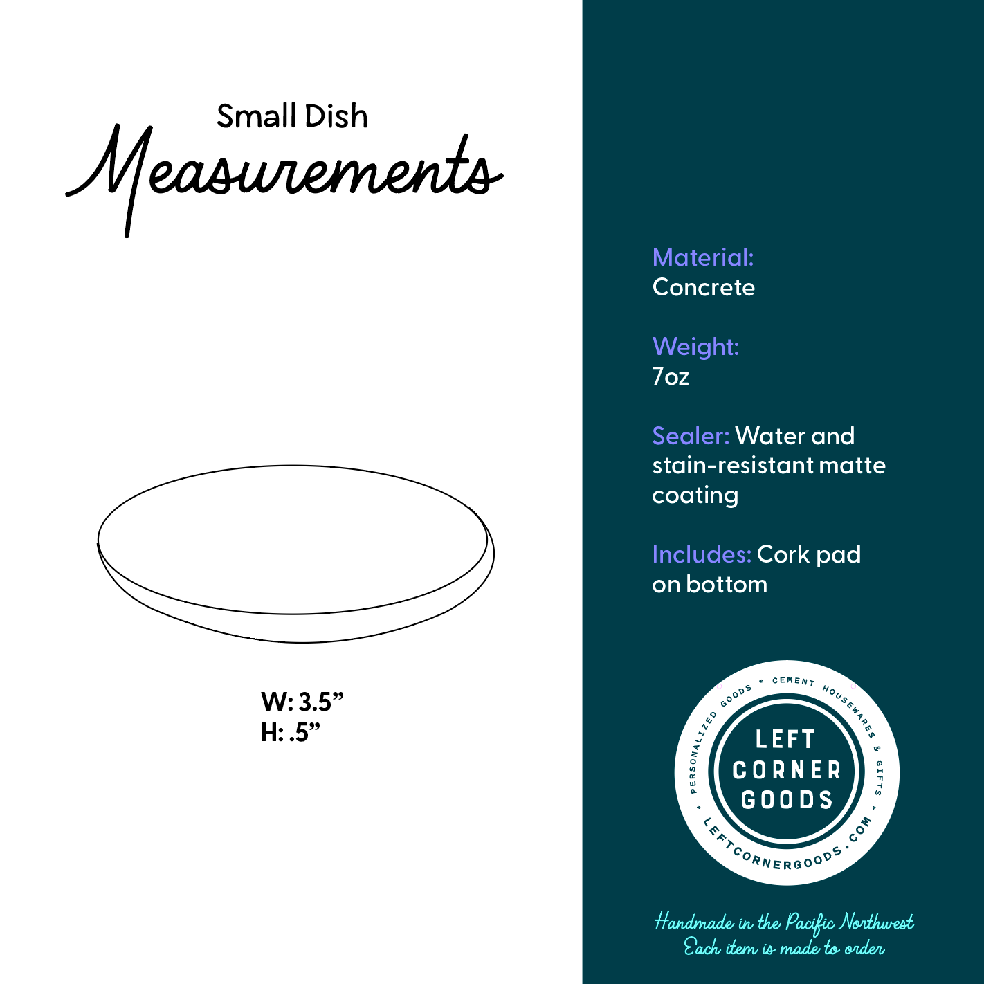 Handmade Terrazzo Concrete Ring Dish – Minimalist Jewelry Tray, Teabag Rest, Modern Catchall Plate, Small Vanity Decor