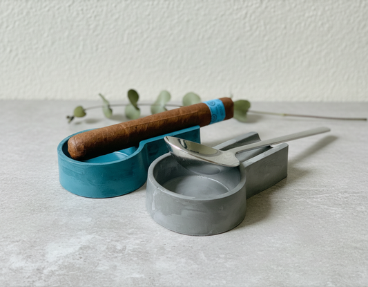 Concrete Cigar Ashtray | Concrete Spoon Rest | Gift for Him