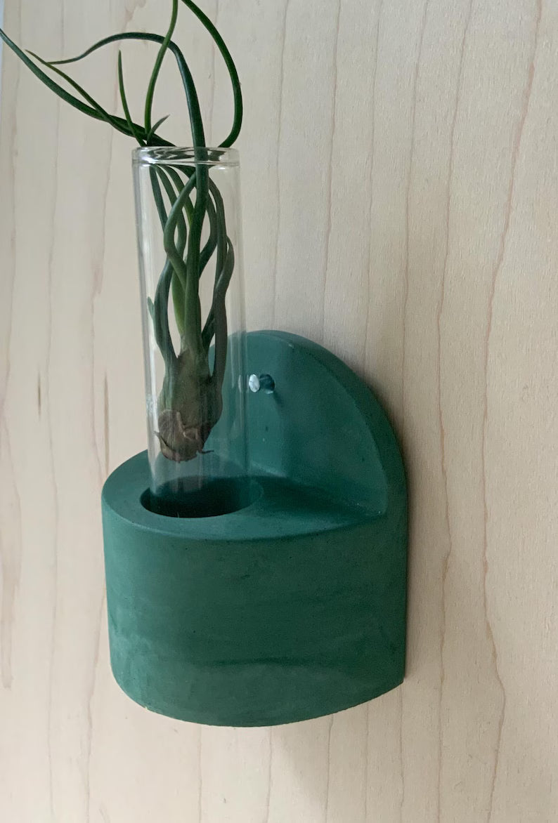 Hanging Bud Vase: Wall Propagation, Table Display, Candle Holder, Boho Arch Sconce