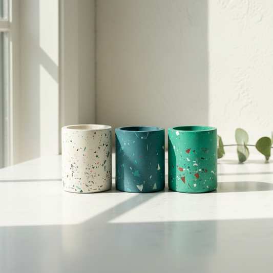 Terrazzo Storage Cup